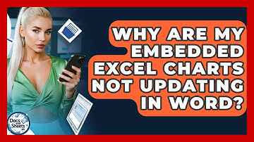 Why Are My Embedded Excel Charts Not Updating In Word? - Docs and Sheets Pro