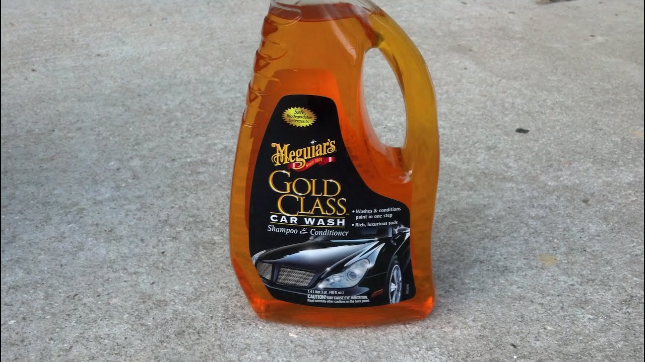 Meguiar's Gold Class Car Wash - Shampoo & Conditioner - 48oz (1.5