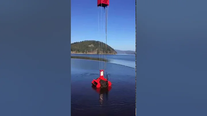 Stausee Ausbaggerung Schluchsee Deutschland. Paul ...
