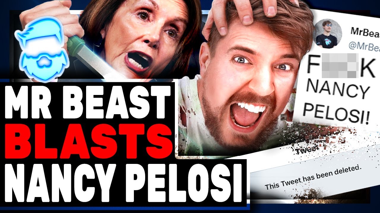 Mr. Beast DESTROYS Nancy Pelosi & Immediately Regrets It!