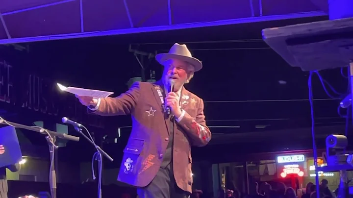 Robert Earl Keen's Speech Before His Final Show & ...