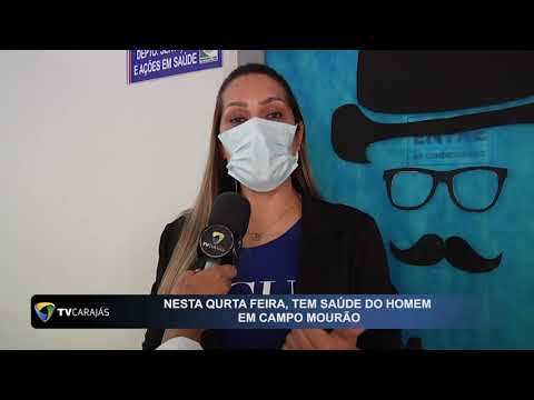 Nesta quarta-feira, tem saúde do homem em Campo Mourão