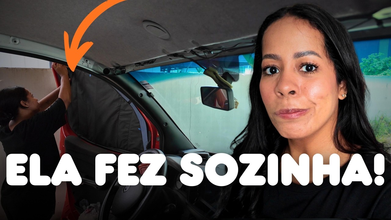 ELA FEZ SOZINHA! O blackout da nossa mini casa e a obra parada