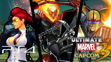 Ultimate Marvel Vs. Capcom 3 playthrough (PS4, 1CC)