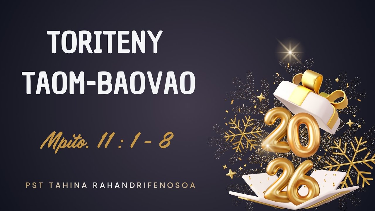 Toriteny Alahady (Mpito. 11: 1-8)