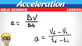 Acceleration Grade 10 Science