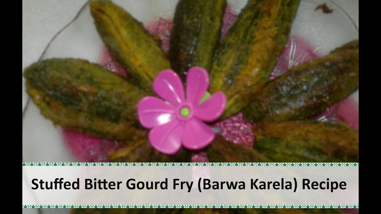 Bharwa Karela | Stuffed Bitter Gourd Fry Recipe by Healthy Kadai