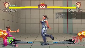USF4 Chun Li combo training