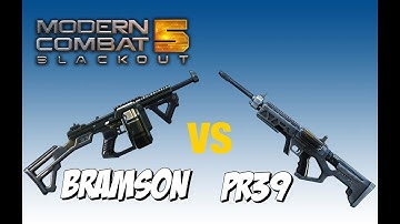 pr39 vs bramson | Modern Combat 5