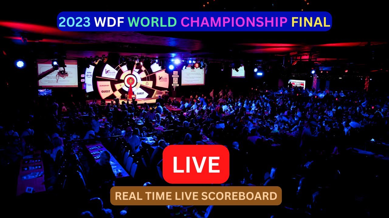 2023 WDF World Darts Championship LIVE Score UPDATE Today Final WDF