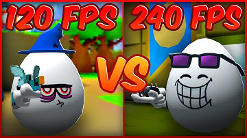 120 FPS VS 240 FPS! | Shell Shockers