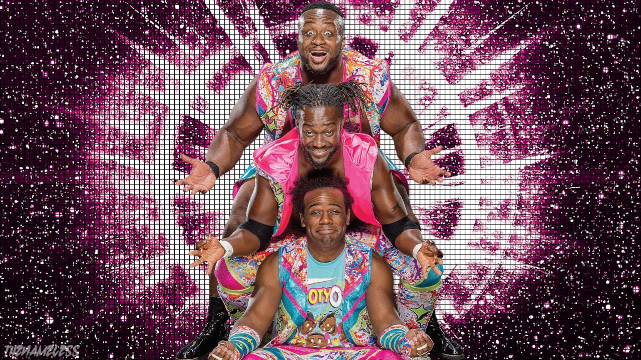 Old new day. New Day картинки. WWE 2017 New Day. Сила позитива New Day WWE. New Day ;ogo.