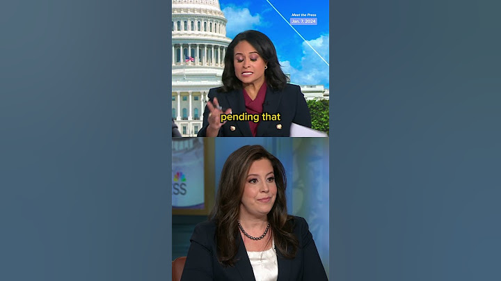 GOP Rep. Elise Stefanik won't commit to certifying 2024 election results