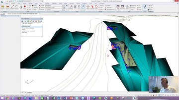 Creating slopes and calculate volumes with multi-DTM in Topocad