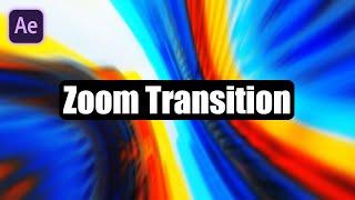 Easily Create a Zoom Transition in Adobe After Effects | After Effects Tutorial