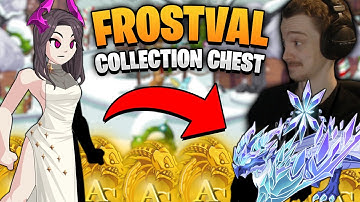 Frostval 2025 Collection Chest Part 1! AQWorlds AQW