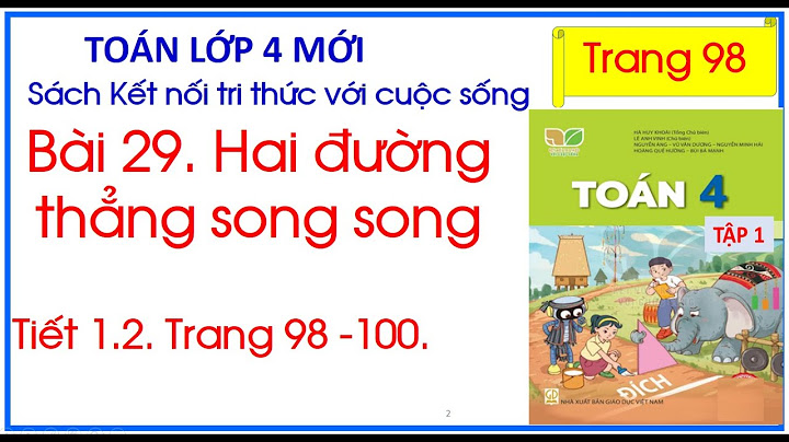 Thế nào là hai đường thẳng song song