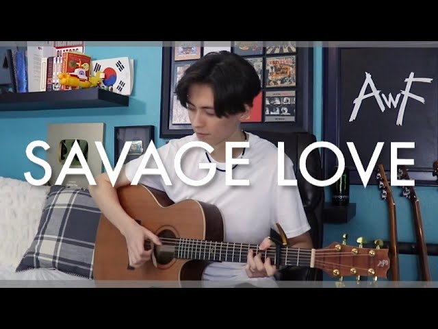 Savage Love - Jason Derulo - Cover (instrumental fingerstyle guitar) class=