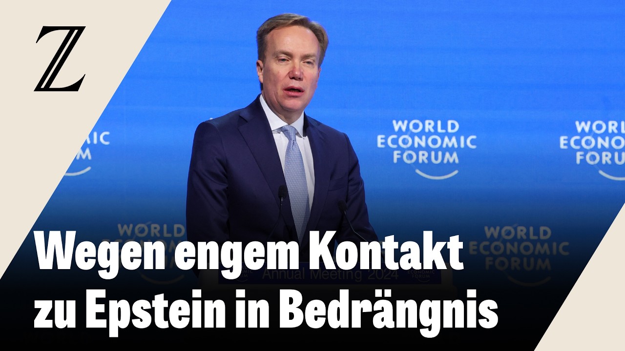 WEF-Präsident tritt wegen Verbindungen zu Epstein zurück