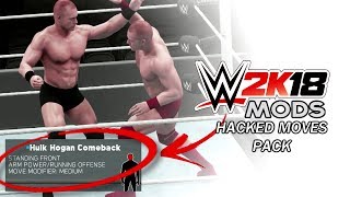 WWE 2K18 Hacked Moves Pack | New Finishers, Signatures, Taunts, Comebacks & More Profile