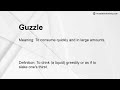 Guzzle Meaning Guzzle Meaning