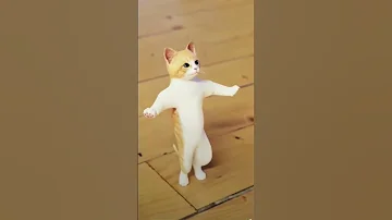 ترند يوتيوب الأول قطة راقصة مشمشية جايبلي مانجا اغنية جديدة Shortvideo Cat Animal Cute Funny 