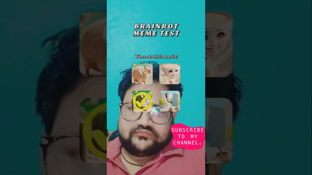 trying tbrainrot meme test filter 🤯