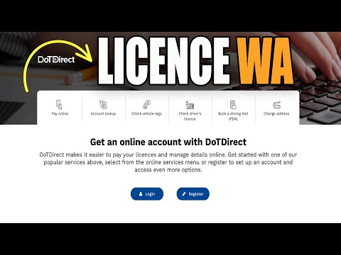 Pay Driver's Licence or Car Registration Online - DOT Account Perth WA