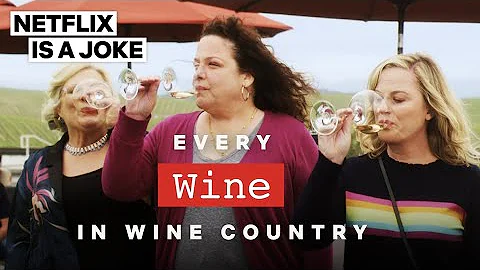 Every "Wine" in Wine Country | Netflix Is A Joke