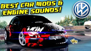 BEST Car Mods & Engine Sounds Volkswagen Edition! | Assetto COrsa Steering Wheel Gameplay
