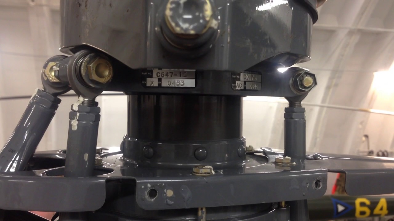 Robinson R44 swashplate - YouTube