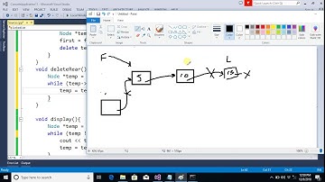 Singly Linked List with first and last pointer C++ Code  part 2
