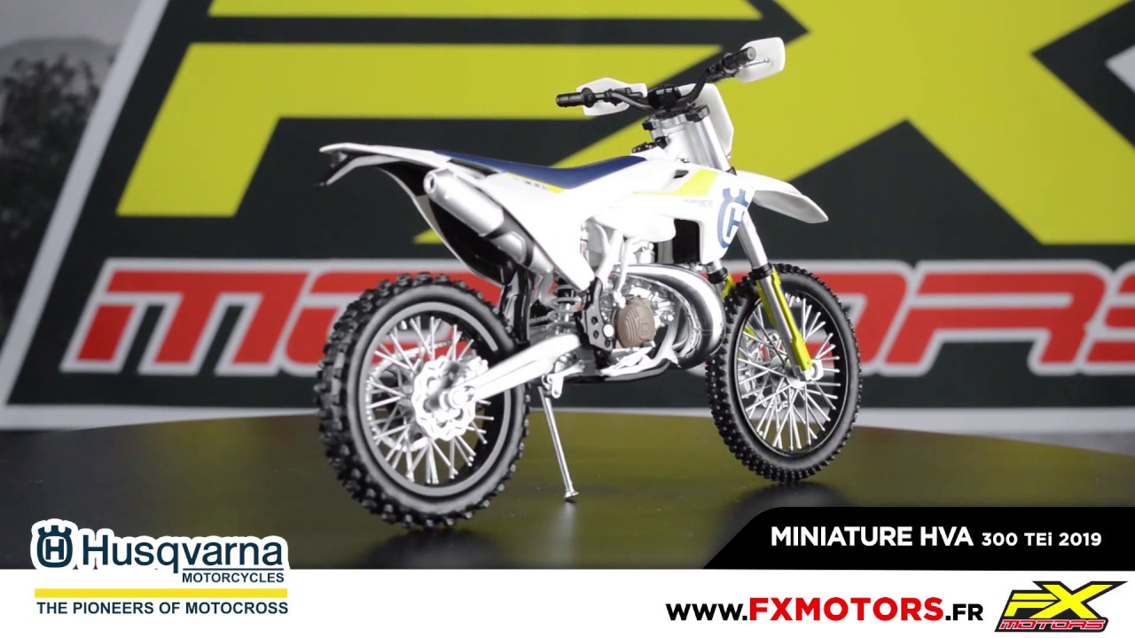 Moto Miniature Husqvarna 300 TEi 2019 - FX MOTORS 