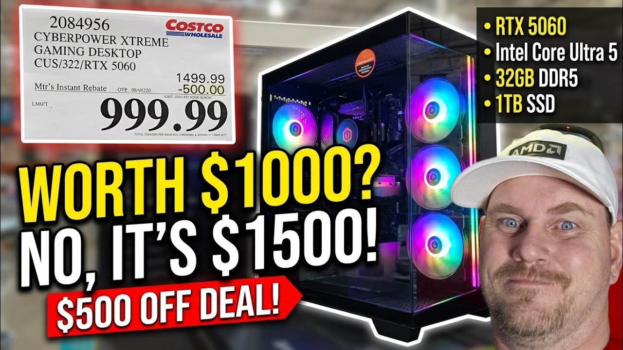 Sholud You Buy This 1000 Dollar RTX 5060 Costco Gaming PC?