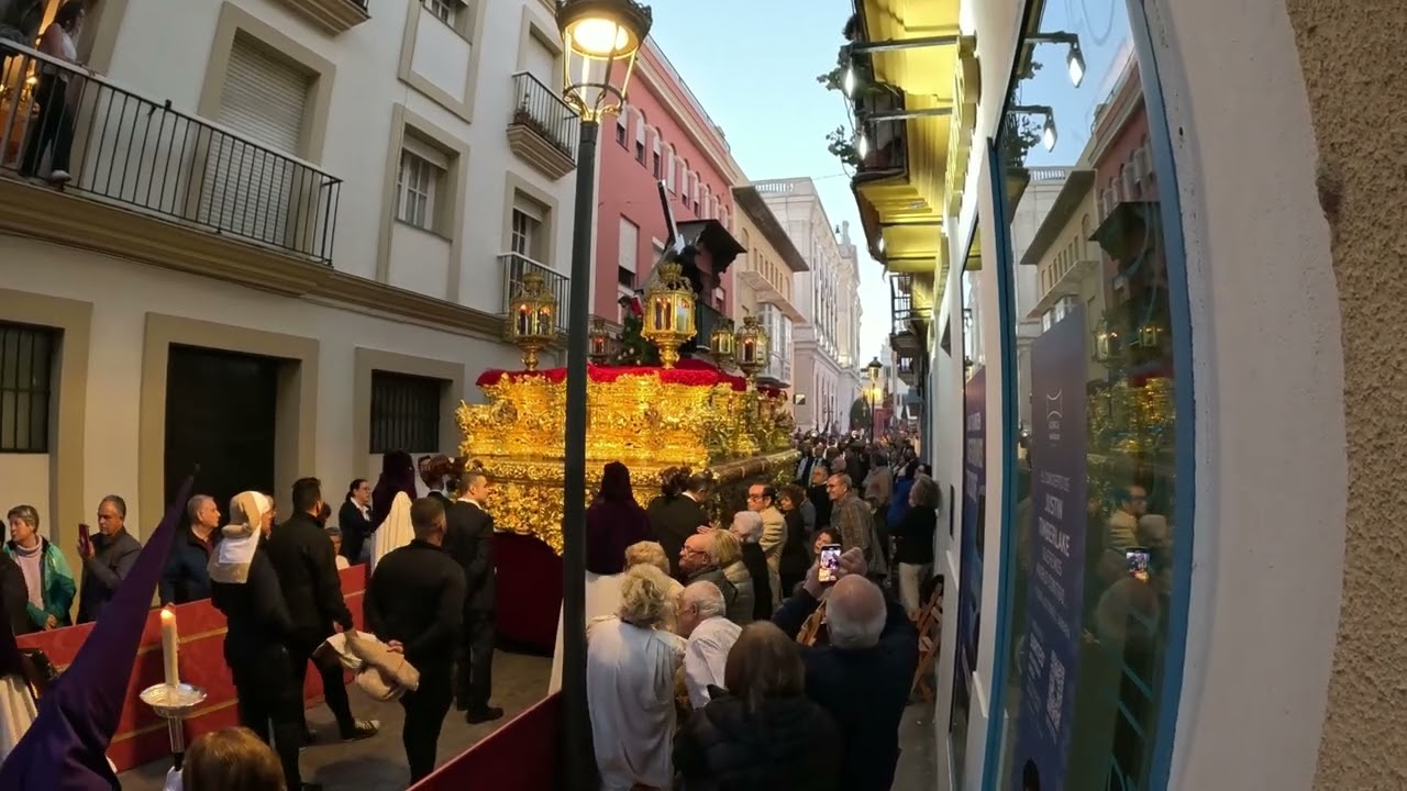 EL NAZARENO JUEVES SANTO 2025 EL PTO STA MARIA.
