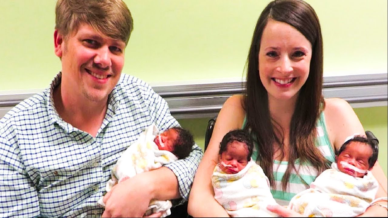 Mom Delivers Black Triplets Dad Takes Closer Look Then Bursts Into