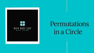 Permutations in a Circle