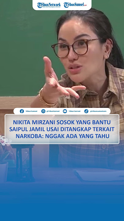 Nikita Mirzani Sosok yang Bantu Saipul Jamil Usai Ditangkap Terkait Narkoba: Nggak Ada yang Tahu