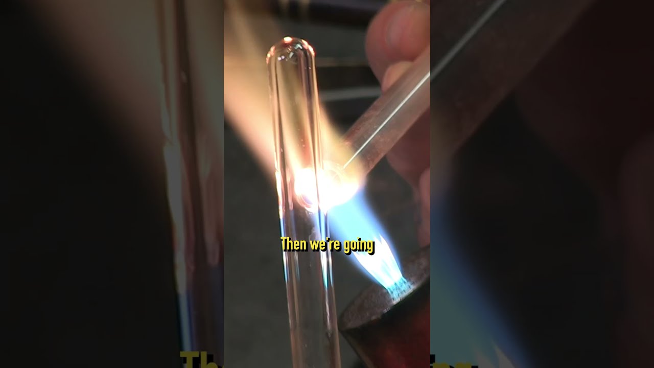 Side Seal Bench Trick GLASS BLOWING For Beginners