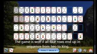 How to play Gaps Solitaire screenshot 2