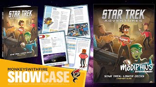 SHOWCASE || STAR TREK: LOWER DECKS CAMPAIGN GUIDE || MODIPHIUS ENTERTAINMENT || UNBOXING