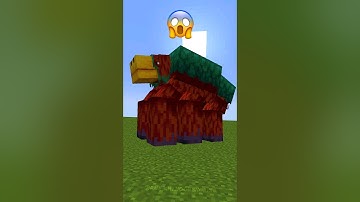 MUTANT MOBS 🤯 vs NORMAL MOBS ☠️ in MINECRAFT #shorts #minecraft