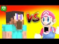 Steve vs mario in smash brothers with hobbygaming