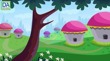 fantasy flash background painting for animation in adobe flash cs6 .