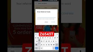 Shop101 referral code || enter referral code shop101 online shopping app || shop101 ka referral code screenshot 2