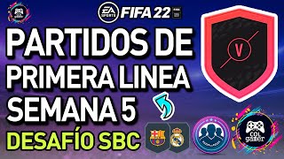 FIFA 22 - Semana 5 - Partidos de Primera Linea - Marquesinas  -  Leverkusen vs Bayern Munich y demás