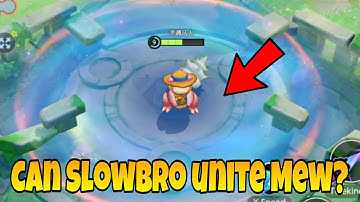 Can Slowbro unite Mew in its unite? | Pokemon Unite Mythbusters
