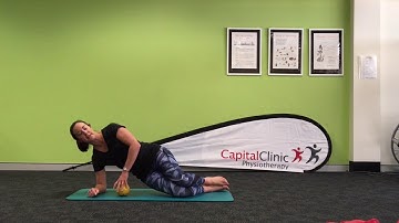 Side plank tricep extensions