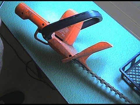 Black and Decker Hedge Hog HS2400 Type 1 24-inch Hedge Trimmer Cutting Bar  Repair : 7 Steps - Instructables
