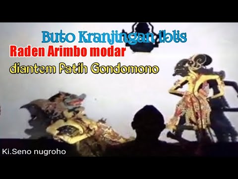 Raden Arimbo arep ngrudo Pekso Prabu Pandu,diajar petih Gondomono (Ki.Seno Nugroho)